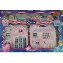 Purple Castle Doll House for Girls