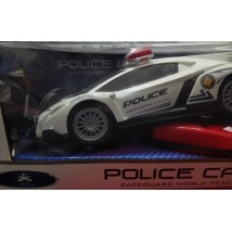 Rechargeable Racing Police 1:12 Scale R/C Car for Kids