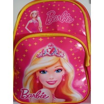 Red Barbie High Quality Cartoon Character School Bag for Primary Level Kids