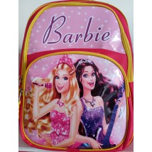 Red Singing Barbie High Quality Cartoon Character School Bag for Primary Level Kids