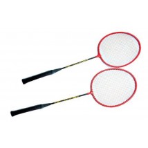 Superior Top Quality HI-QUA Badminton Rackets Pair With Net and Shuttle Cock