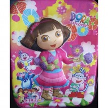 Dora 3D-Cartoon Character School Bag - small size for montessori kindergarten level