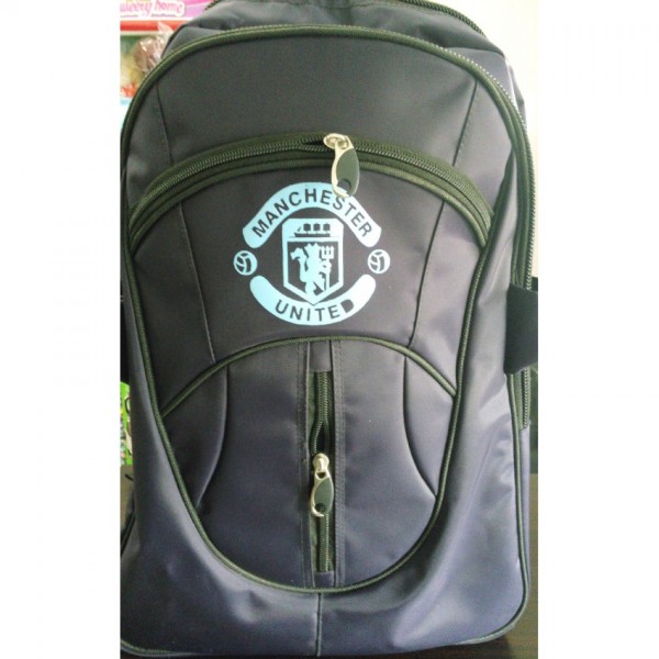 Manchester United High Quality Fabric School Bag
