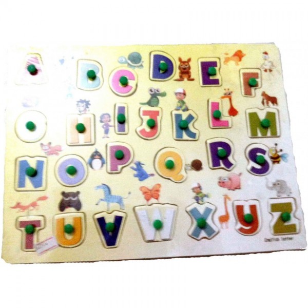 Buy Wooden Learning Urdu/Counting (120) English (Small and Capital