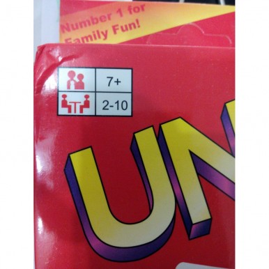 High Quality UNO Card Game for Kids
