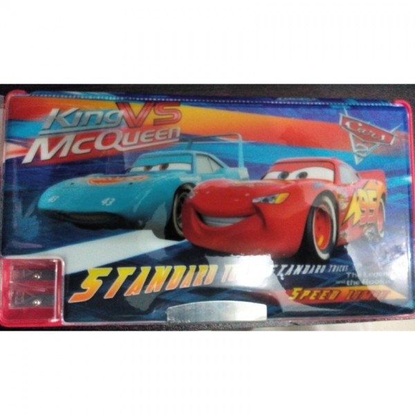 Large Simple Cars fancy pencil box for kids