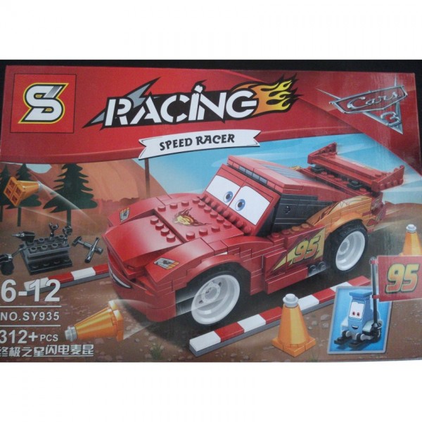312+ pieces The Cars car Blocks for Kids