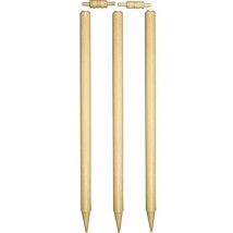 Wooden Cricket Wickets - Set of 3