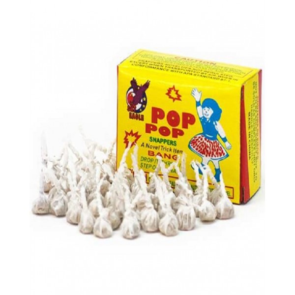 Pop Pop Fun Mini Sparkling Crackers for Kids (Pack of 2 Pcs)