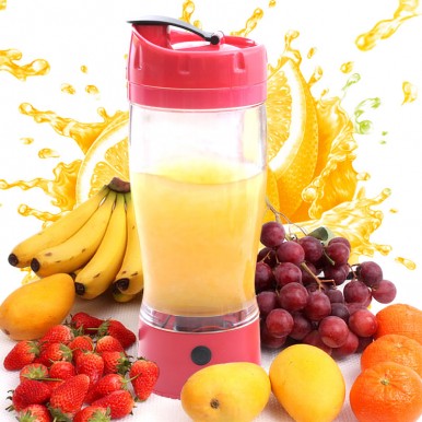 Powerful Battery Shaker with steel blades for Protein and Juice