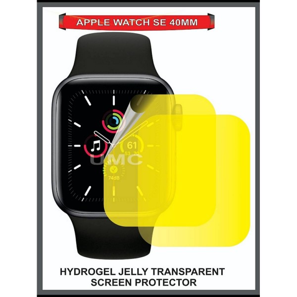 Apple Watch SE 40 mm Screen Protector Hydrogel Jelly Transparent Pack