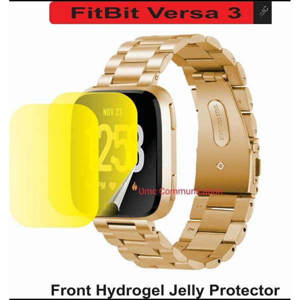 Fitbit Versa 3 Screen Protector Hydrogel Jelly Pack Of 3 Buyon.pk