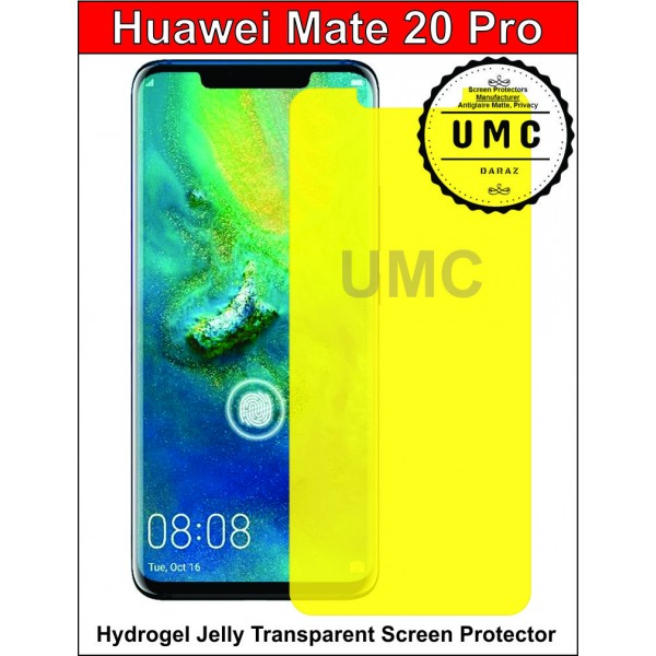 Huawei Mate 20 Pro Screen Protector Jelly Clear
