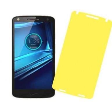 Motorola Droid Turbo 2 -Pack of 2 Screen Protectors Best Material 1 Nano Glass & 1 Jelly