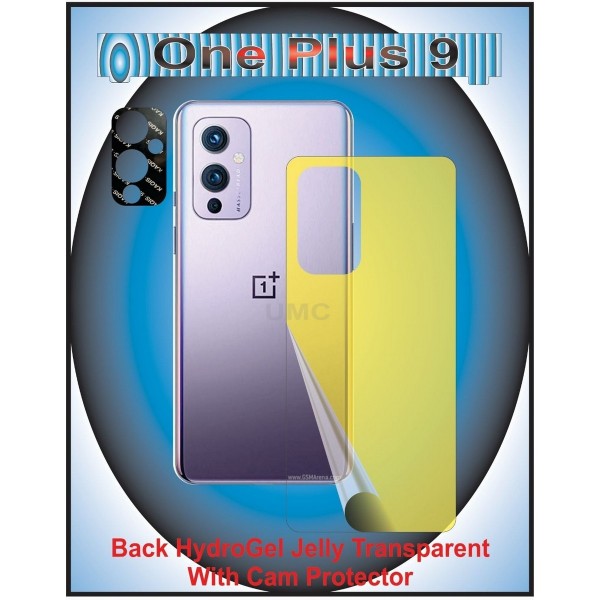 One Plus 9 Back Protector Hydrogel Jelly Clear