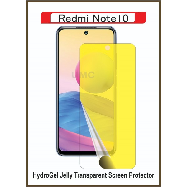 Redmi Note 10 Screen Protector Jelly & Back Protector Jelly Buyon.pk