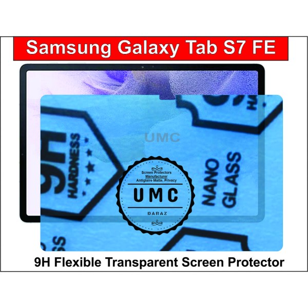 Samsung Galaxy Tab S7 Fe Screen Protector Nano Flexible Clear Buyon.pk