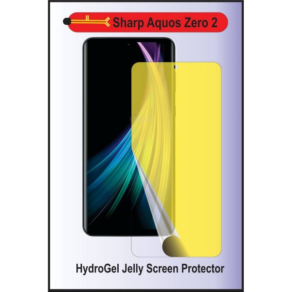 Sharp Aquos Zero 2 Screen Protector Hydrogel Jelly Clear Buyon.pk