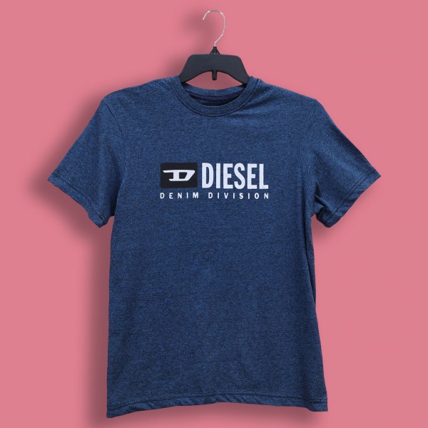 Melang Blue Diesel Printed Men's T Shirt