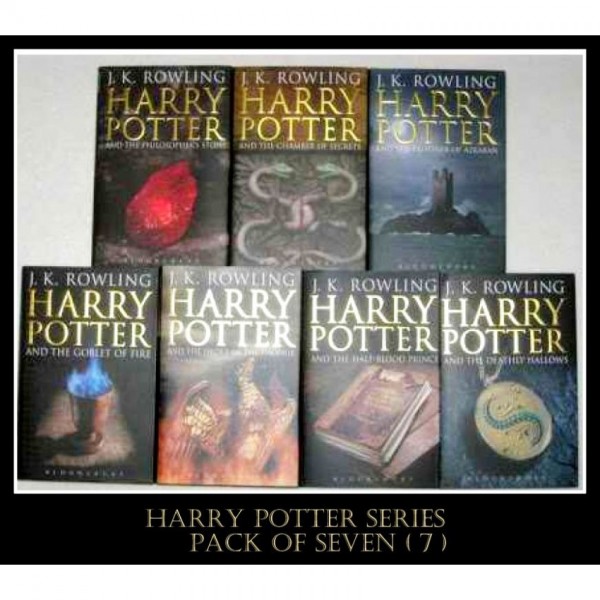 HARRY POTTER NOVELS PACK of 7 (Author J.K ROWLING) Buyon.pk