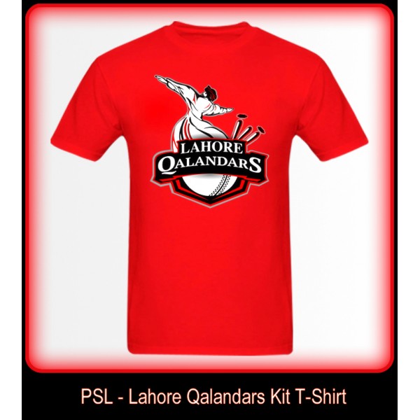 Buy PSL TShirts (Lahore Qalandars) Pakistan Super League TShirts