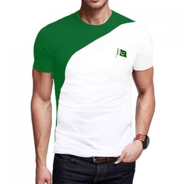 Pakistani Flag Stylish TShirt for Men Buyon.pk