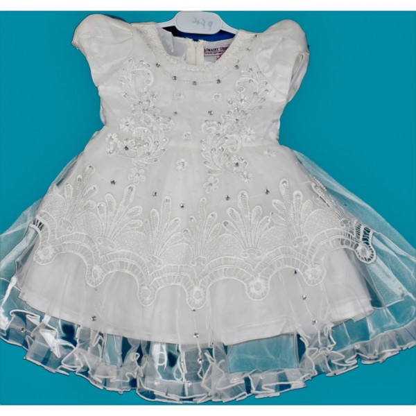 white frock net