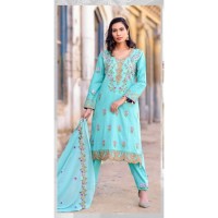 Hoorain Fatima Embroidered Lawn Collection  with Handwork by Mysoori - Design 11