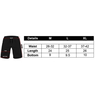 Black Cotton Shorts For Men