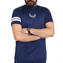 Blue Stripe Sports Tshirt