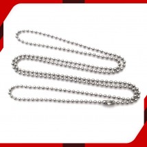 Dotted Silver Chain for Men