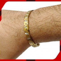 Gold Stainless Steel Bracelet for Men