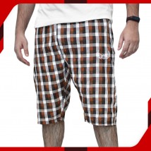 Royal Brown Cotton Shorts For Men