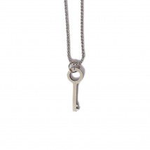 Silver Key Locket for Men