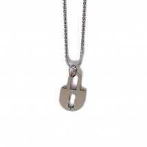 Silver Lock Locket for Men