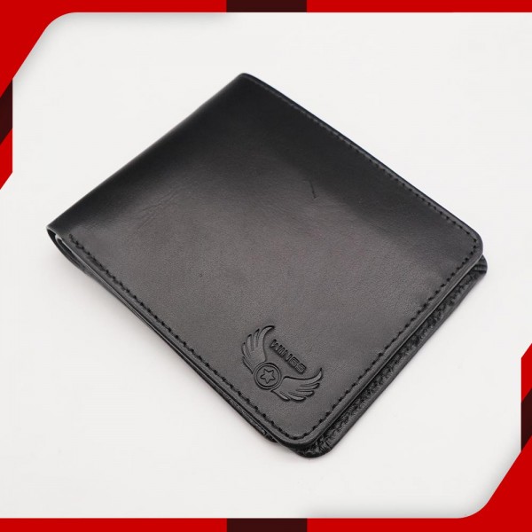 Sparkling Black Leather Wallet