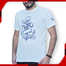 T-Shirt For Men Anchor White
