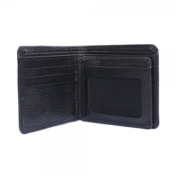 Buy Texture Black Leather Wallet