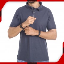 Polo Decent Grey Shirts for Men