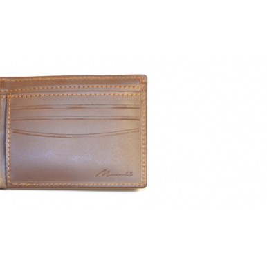 Tan Genuine Leather Wallet for Men