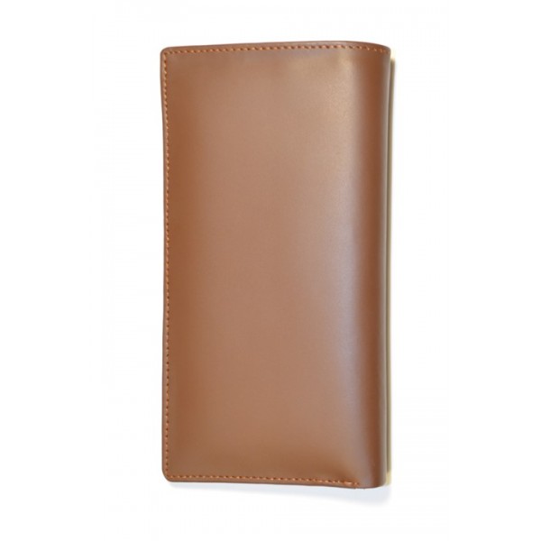Tan Genuine Leather Jacket Wallet