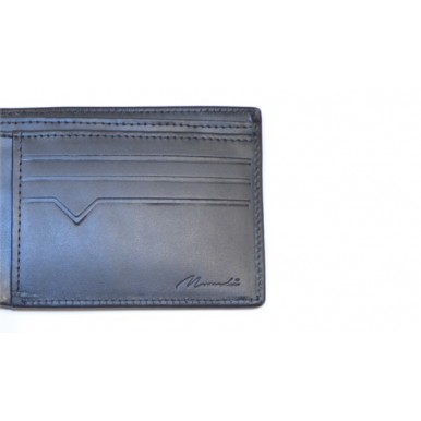 Black Genuine Leather Wallet and Cardholder Set for Men