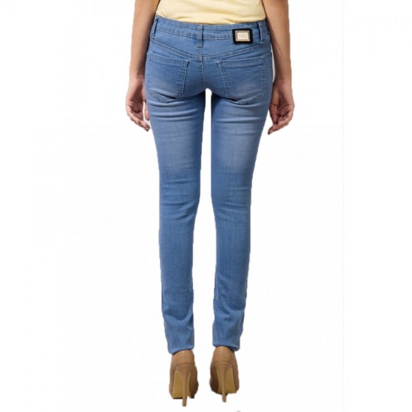 sky blue ladies jeans
