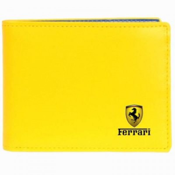 ferrari wallet yellow