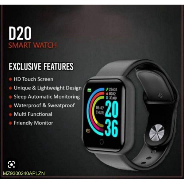 D20 Bluetooth Smart Watch Buyon.pk