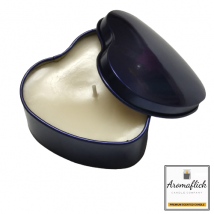 AROMAFLICK Scented Candle with Beautiful Purple Tin