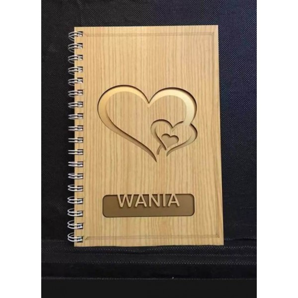 Customized Wooden Notebook