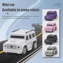 Mini Remote Control Car Watch Toys, Small RC Watch Racing Car with USB Charging, 2.4 GHz Detachable Cute Watch Car Toy for Boys Girls Gift