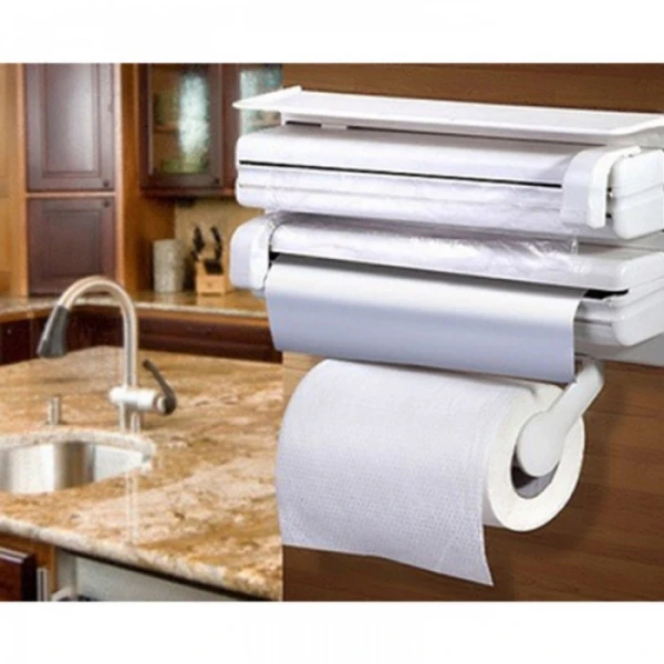 Triple Paper Dispenser for Kitchen towel and foil Triple Paper Dispenser for Kitchen towel and foil