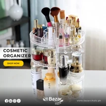 360° Rotating Makeup Organizer Stand